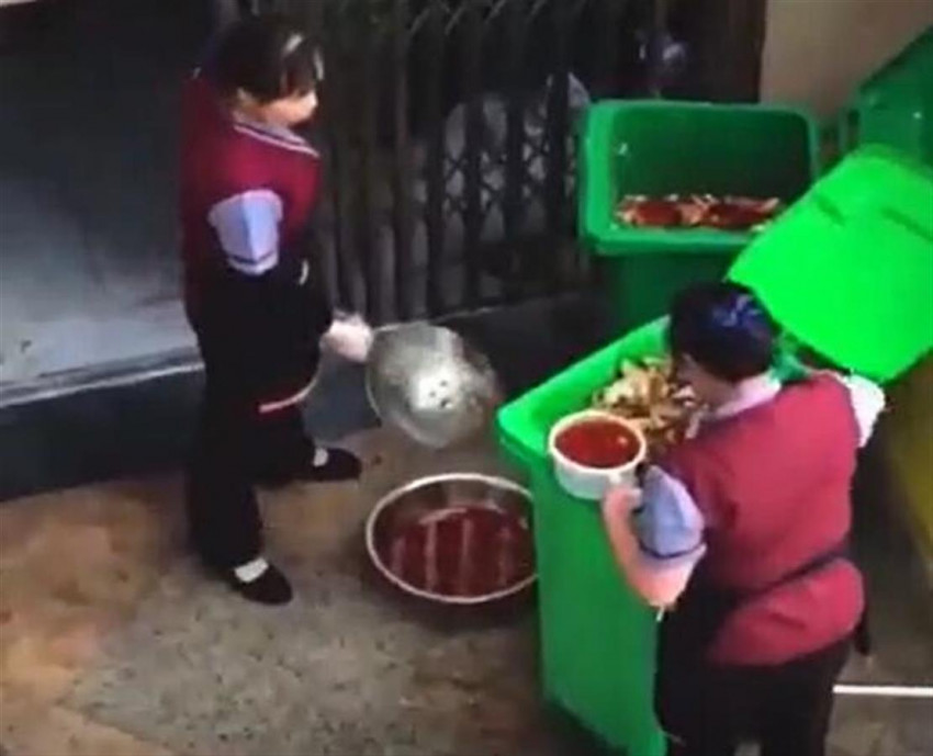 网传重庆一酒店回收地沟油用于餐饮，酒店这样回应