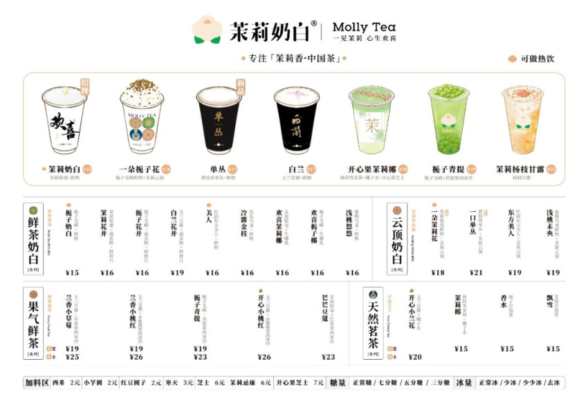 探访茉莉奶白上海新店后，我们发现了新中式茶饮的新方向