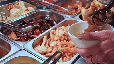 反浪费也是技术活，“打菜神器”来了！