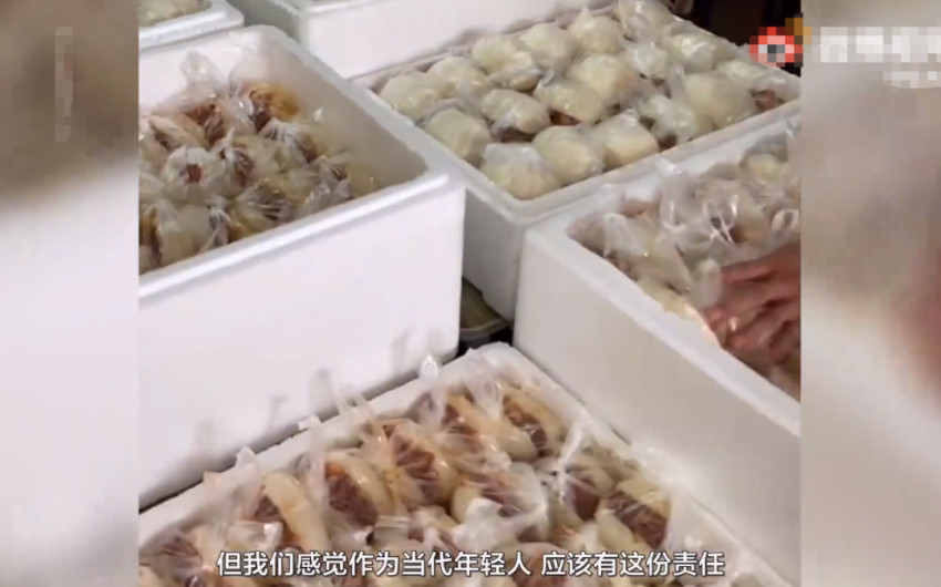 停业两天,山西一饭店老板做1000个肉夹馍救灾