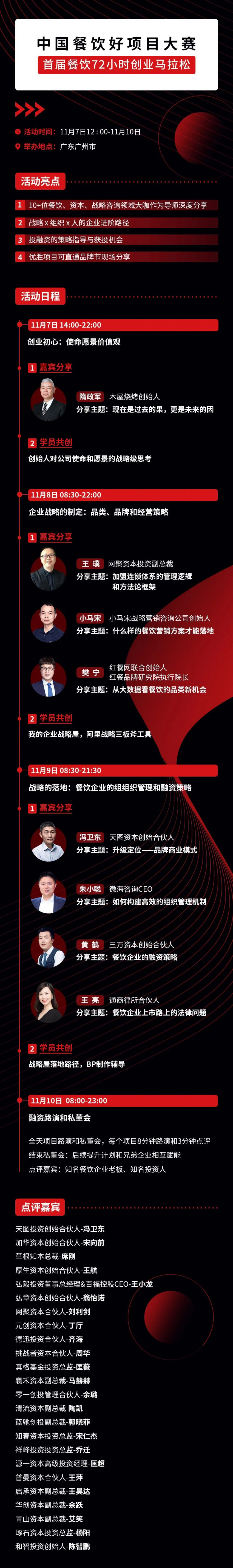 20+投资机构联合发起,中国餐饮好项目大赛等你来!