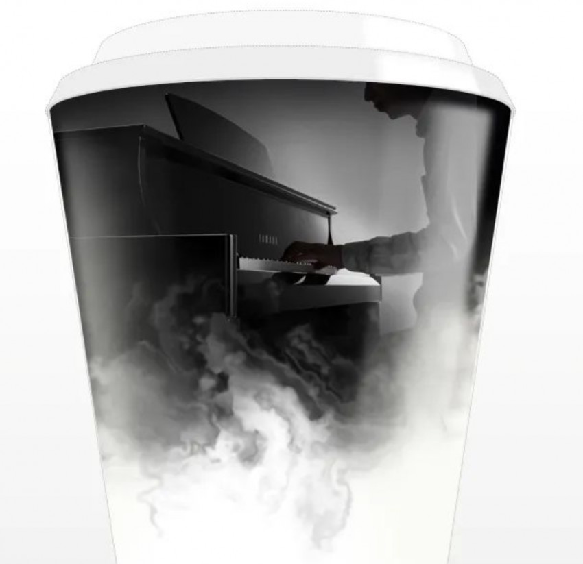 钢琴巨头也来卖咖啡?雅马哈联合咖啡喝伐推出新品黑白大咖