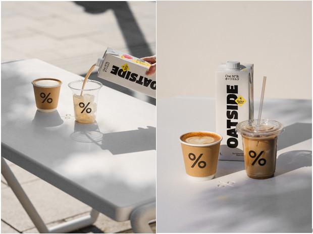 新加坡人气燕麦奶【OATSIDE】正式进入中国内地市场，与咖啡品牌% ΔRΔBICΔ达成合作