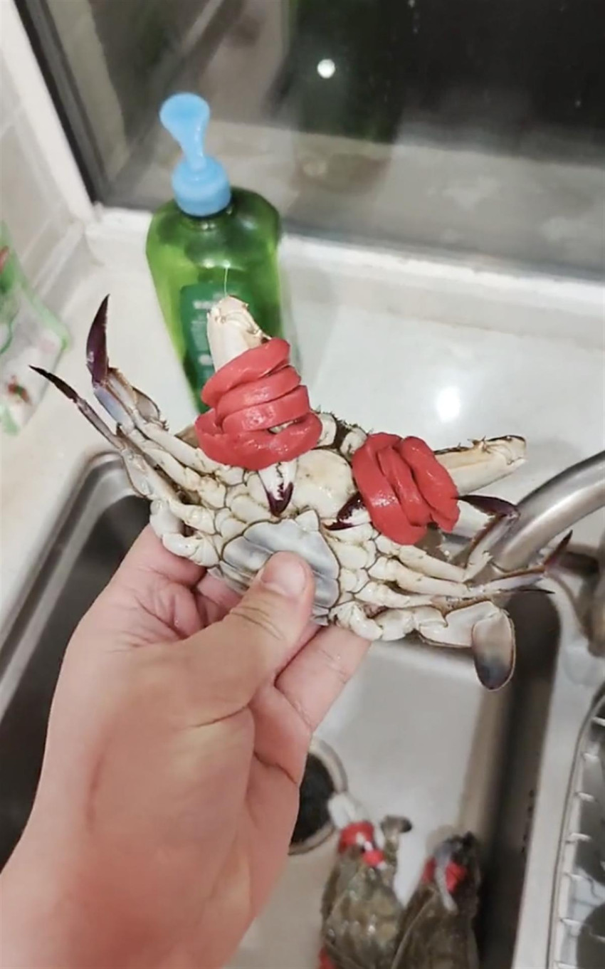 买200元梭子蟹皮套占80元，商家回应：进货时就这样，我们也不想这样卖