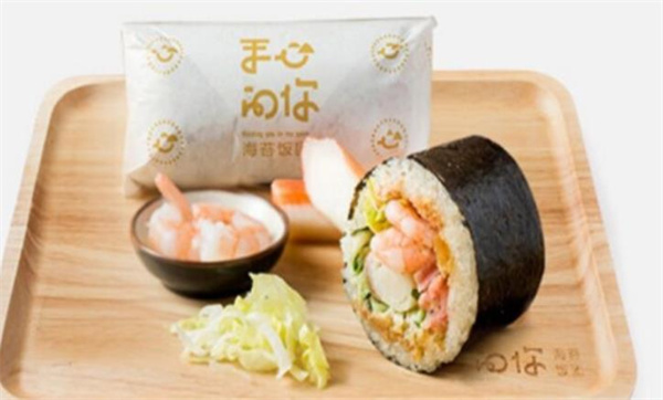 手心的你海苔饭团