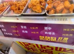 咕咕哒炸鸡加盟多少钱？