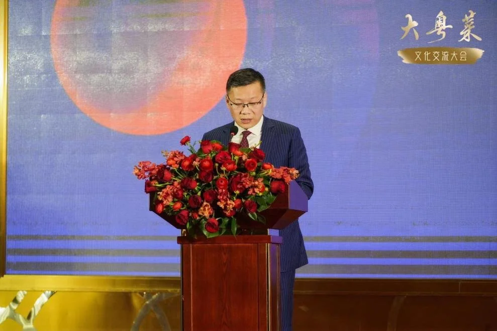 图/广东烹饪协会会长赵利平致辞