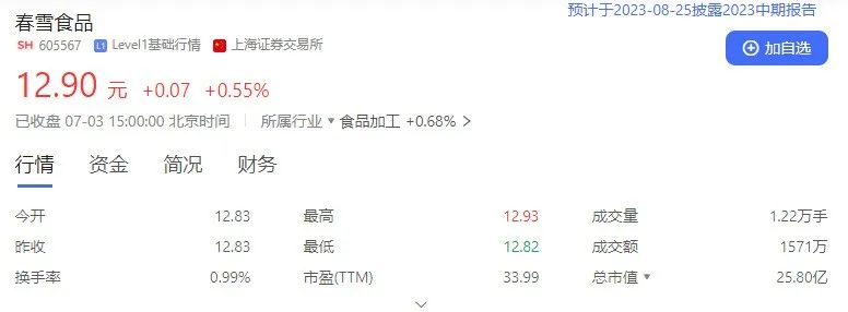 靠预制菜华丽转身，养鸡出身的春雪食品赚翻了？
