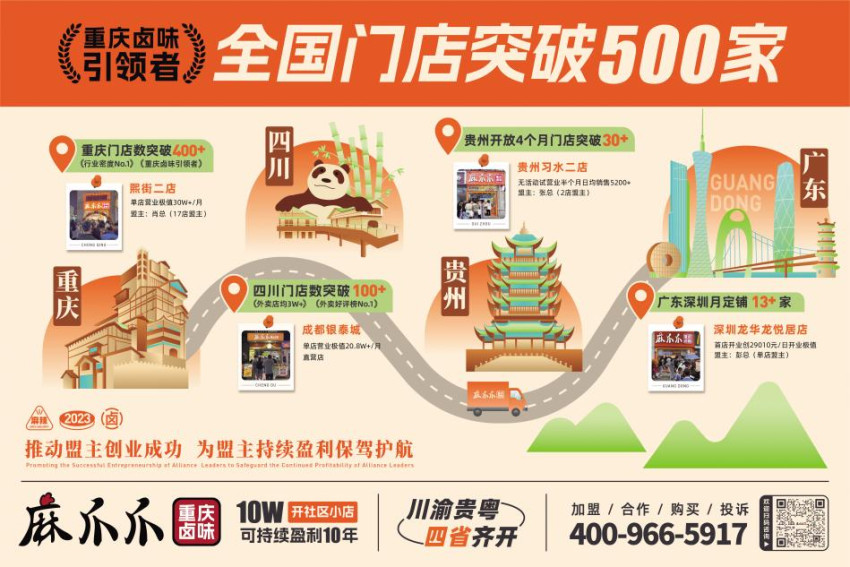 麻爪爪确认参展｜第三届中国餐饮品牌节暨2023餐饮产业展