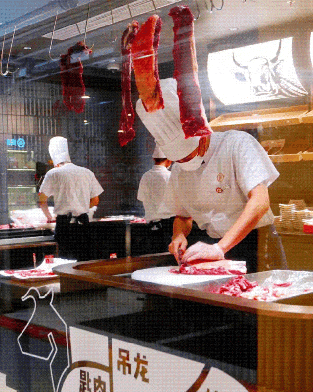 4小时配送，明档现切！海底捞首家牛肉工坊来了！