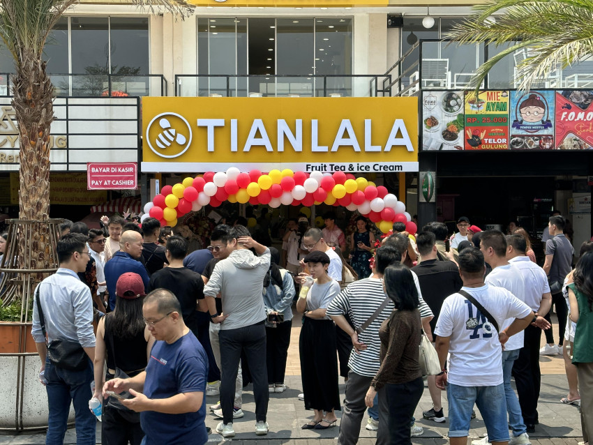 新式茶饮出海竞争加剧，甜啦啦印尼六店同开