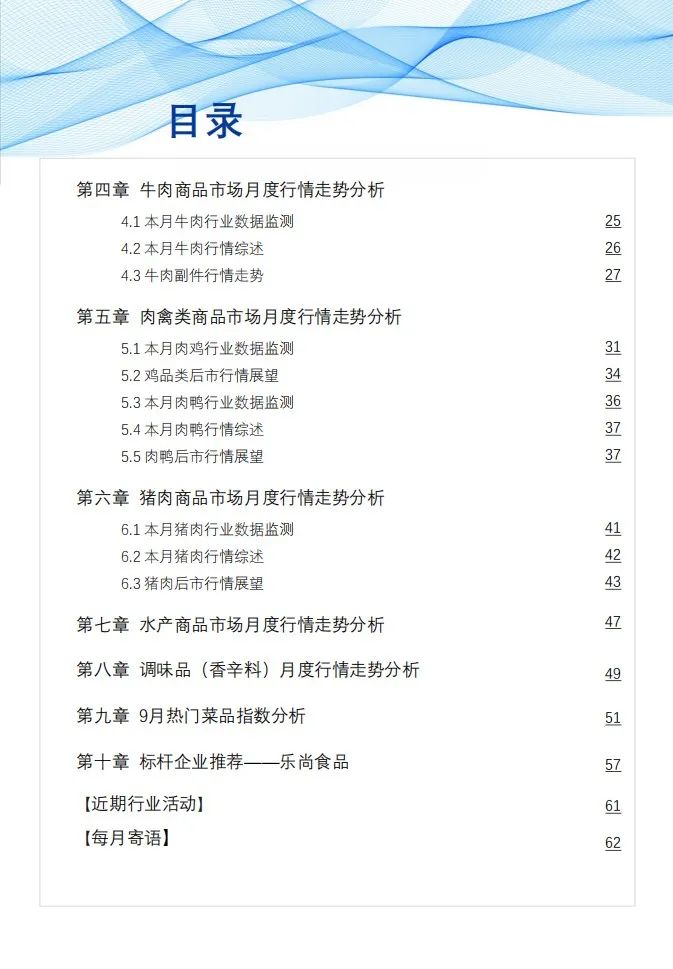 鸡鸭价格震荡下行！10月最新餐饮食材采购行情报告来了
