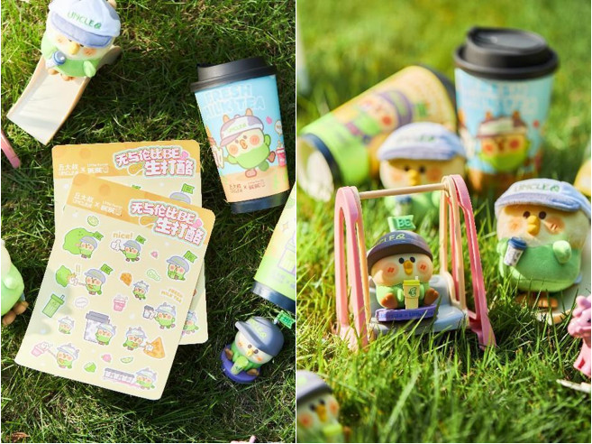 丘大叔梦幻联动小鹦鹉BEBE，差异化破圈，再现联名玩法新突破