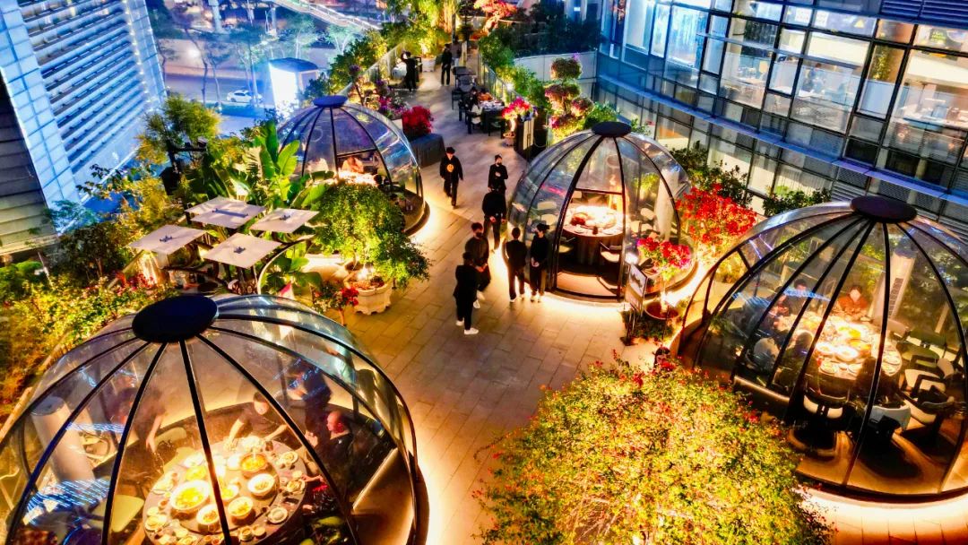 隐藏在CBD中的空中花园，沅江水·湖南家宴品牌升级会成功举办！