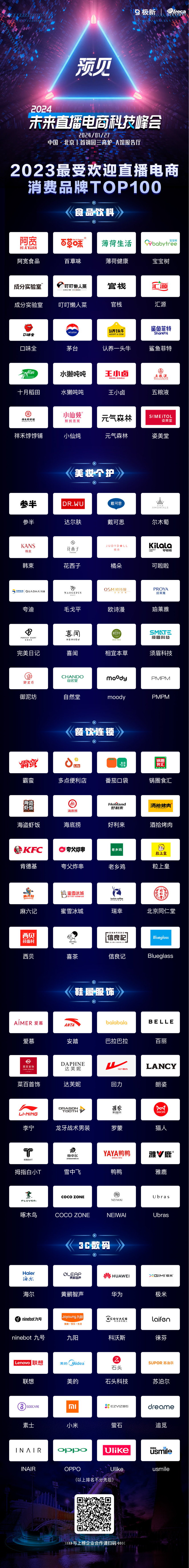 直播观看破30W，公布重磅榜单，2024首场「直播电商科技峰会」引瞩目